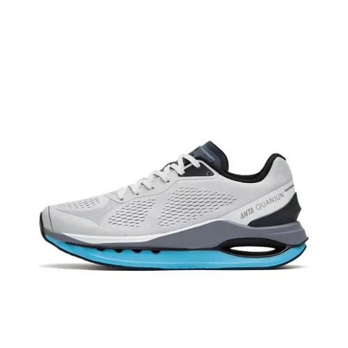 ANTA Star Ring Elite Амортизирующие беговые кроссовки с низким верхом устойчивые мужские серо-голубые
