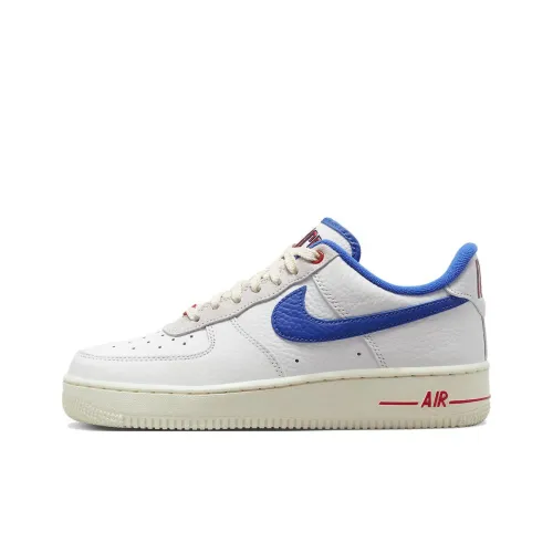Nike Air FORCE 1 Low Топ Скейтборд Кроссовки Женские Синие Белые