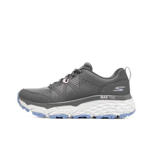 Skechers Max Cushioning Low Топ Беговые кроссовки Женские Серый