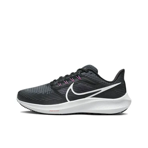 Nike Air Zoom Pegasus 39 Амортизаторы Slip-resistant Abrasion-resistant Breathable Low-top Беговые кроссовки Мужские Черные