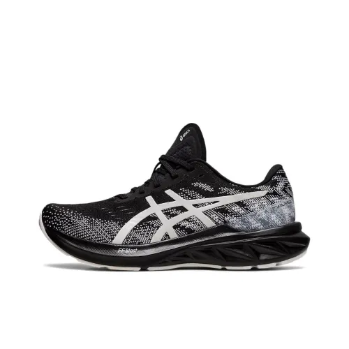 Asics Dynablast 3 Low Топ Беговые кроссовки Женские Черный белый