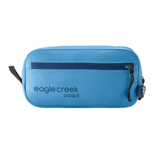 EAGLE CREEK Переработанная нейлоновая сумка для туалетных принадлежностей размер маленький унисекс синий рассвет