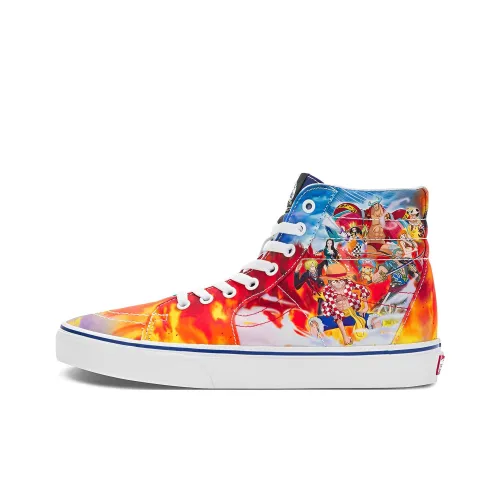 Vans SK8 Скейтборд Кроссовки Высокие Унисекс