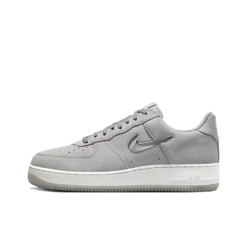 Nike Air FORCE 1 'Свет Дым GREY' Низкие Кроссовки для скейтбординга Унисекс Серый