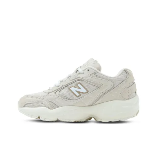 New Balance NB 452 Low Топ Повседневные Беговые Кроссовки Женские Бежевые