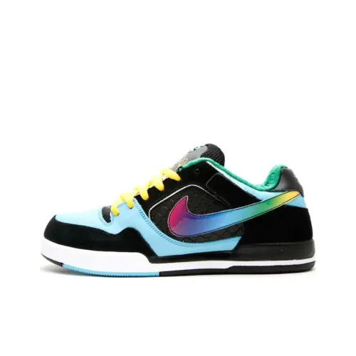 Nike Paul Rodriguez SB 2 Slip Resistant Abrasion Resistant Low Top Скейтборд Кроссовки Мужские Черные