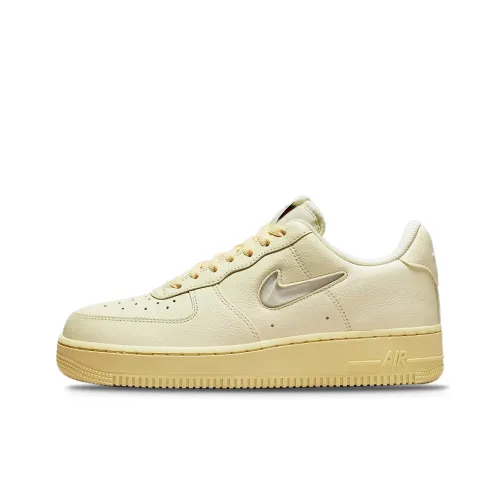 Nike Air Force 1 Low Топ Скейтборд Кроссовки Женские Кокосовое молоко