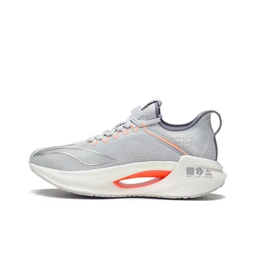 LINING Shadow Essential Износостойкие Дышащие Низкие Кроссовки для Бега Мужские Серые