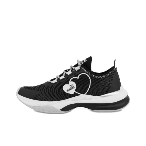 LOVE MOSCHINO Sprint Love Low Топ Повседневная обувь Женская Черная