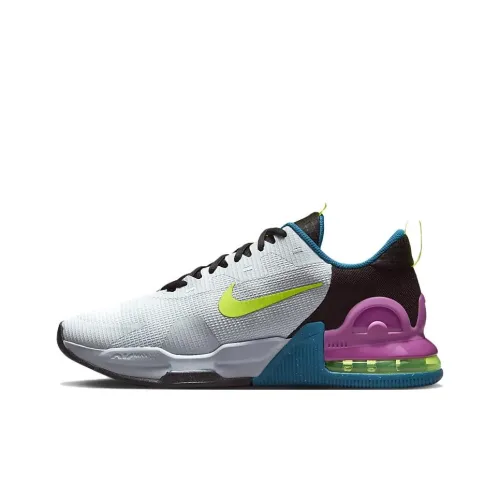 Nike Air Max ALPHA Trainer 5 Устойчивые к истиранию Дышащие Низкие Кроссовки для тренировок Серый Черный