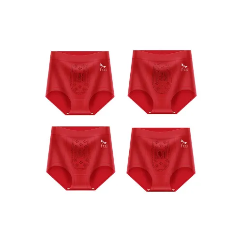 RED DRAGONFLY Хлопковые трусы женские 4 штуки