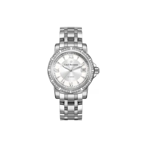 Carl F.Bucherer Автоматический Механический Механизм Мужские Часы PATRAVI Collection 38 мм Серебряные