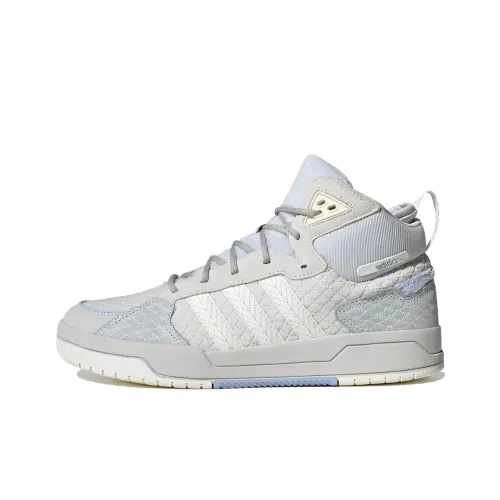 ADIDAS NEO 100DB MID Топ Скейтборд Кроссовки Унисекс Синий Серый Белый