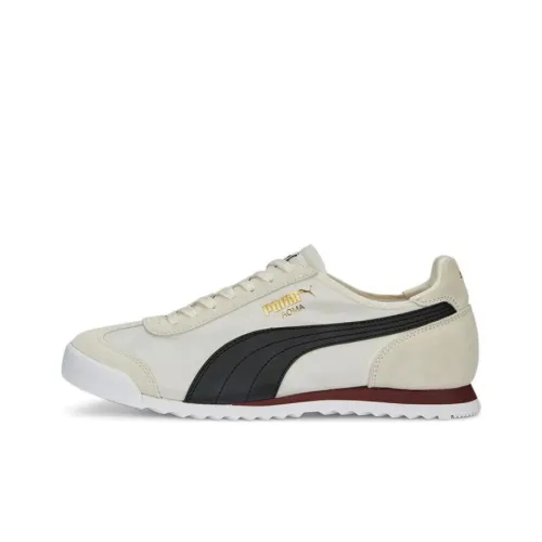 PUMA Roma OG Нейлон OG Нейлон Низкий Топ Повседневная Обувь Унисекс Серый Черный