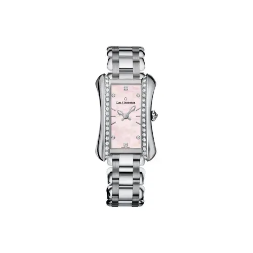 Carl F.Bucherer Кварцевый механизм Женские часы 38mm*26,5mm*7,4mm Розовый