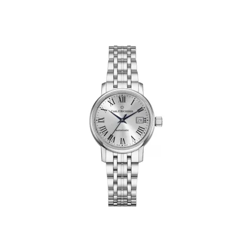 BUCHERER ADAMAVI Collection Автоматический Механический Механизм Женские Часы 28 мм Серебристый Циферблат