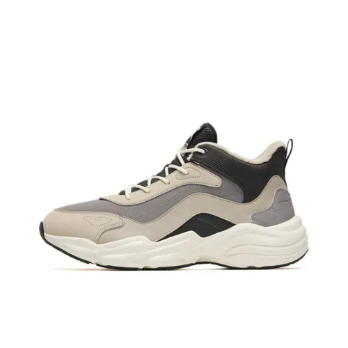 ANTA Walker Термический Противоскользящий MID Топ Спортивная Повседневная Обувь Песочно-Серый