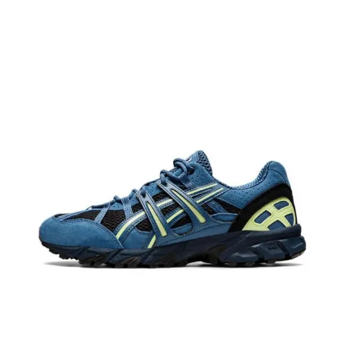 Asics Gel Sonoma 15 50 Low Топ Беговые кроссовки Унисекс Синий Желтый
