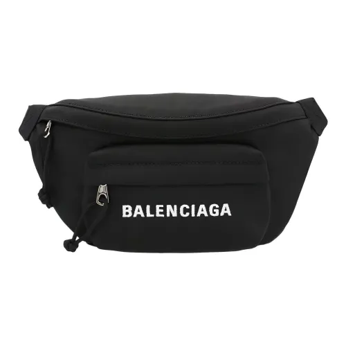 Balenciaga Nylon Бананка Унисекс Черный