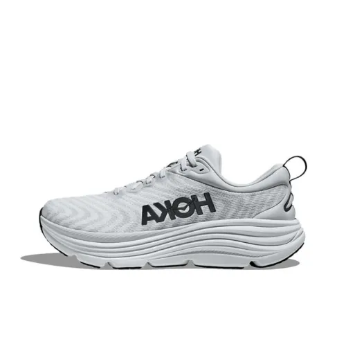 HOKA ONE ONE Gaviota 5 Дышащая и противоскользящая низкая обувь для бега на длинные дистанции Мужская Туманно-серый