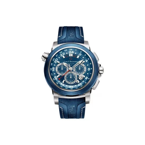 Carl F.Bucherer Автоматический Механический Механизм Мужские Часы 46,6 мм Синий