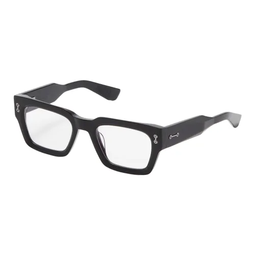 Akoni Ацетат Квадратные Оправы для Очков Мужские Черные