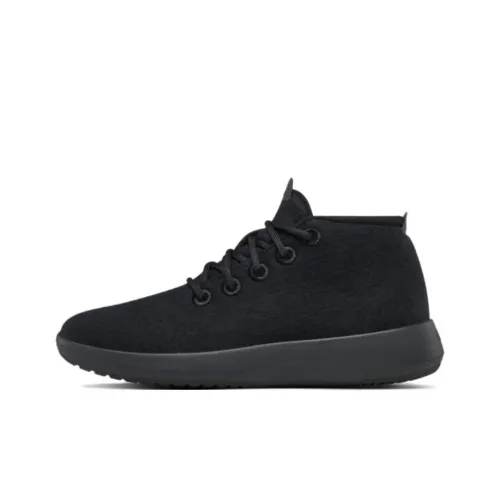 Allbirds Mizzle Up Амортизация MID Топ Повседневная обувь Женские Infinite Black