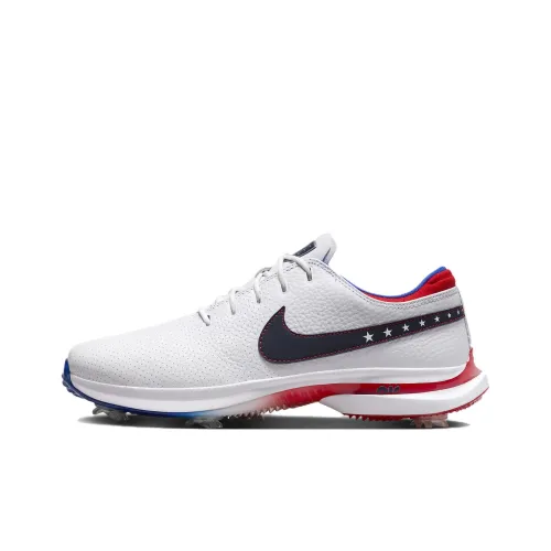 Nike Air Zoom Victory Амортизация Износостойкий Низкий Топ Обувь для гольфа Мужская Белая