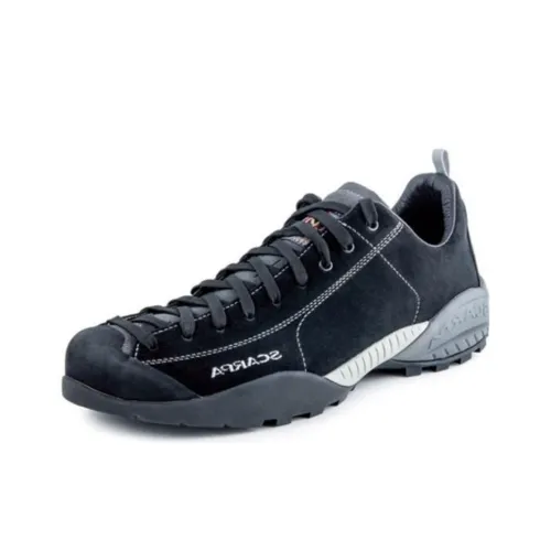 SCARPA Mojito Кожа Амортизация Низкий Верх Альпинистская Обувь Унисекс Черный