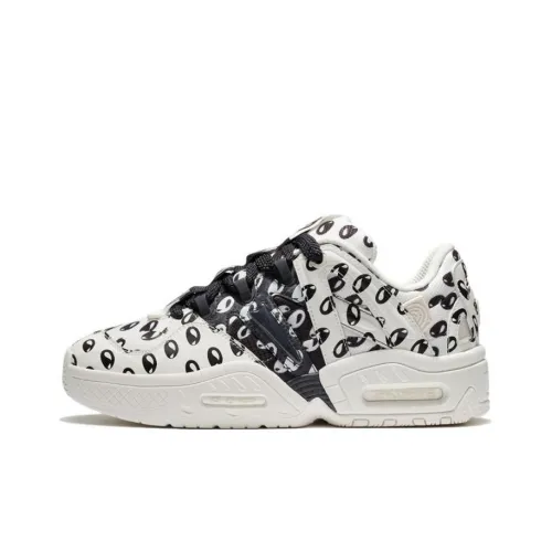 LINING CF Yù 2,0 MARS Низкий Топ Casual Унисекс Белый Черный