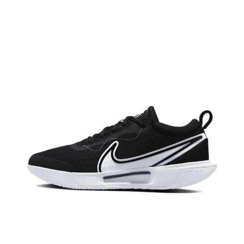 nike Court Zoom Pro HC Shock Absorbers Slip-Resistant Abrasion-Resistant Low Top Solid Court Tennis Shoes Black nike Court Zoom Pro HC Амортизаторы Slip-Resistant Abrasion-Resistant Низкий Топ Твердый Корт Теннисные Кроссовки Черные