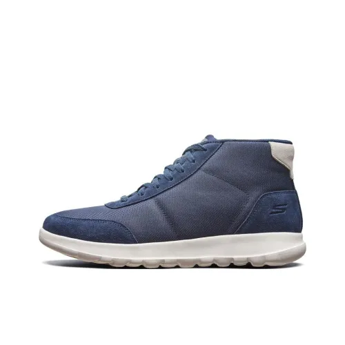 Skechers GO WALK Lite MID Топ Спортивная повседневная обувь Мужская Морской синий