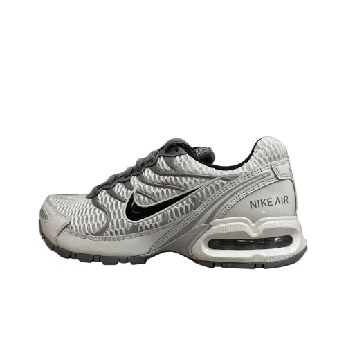 Nike Air Max Torch 4 Амортизация Устойчивый к истиранию Дышащий Низкий Топ Беговые кроссовки Женские Серый