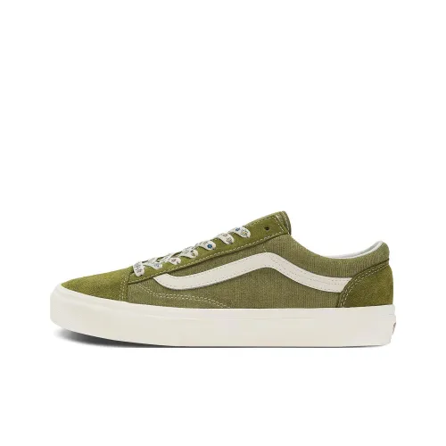 VANS Style 36 Low Топ Скейтборд Кроссовки Унисекс Зеленый Белый
