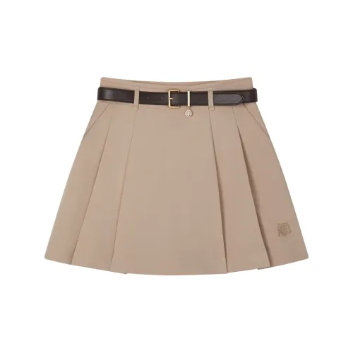 Teenie Weenie Повседневные короткие юбки Женские Хаки