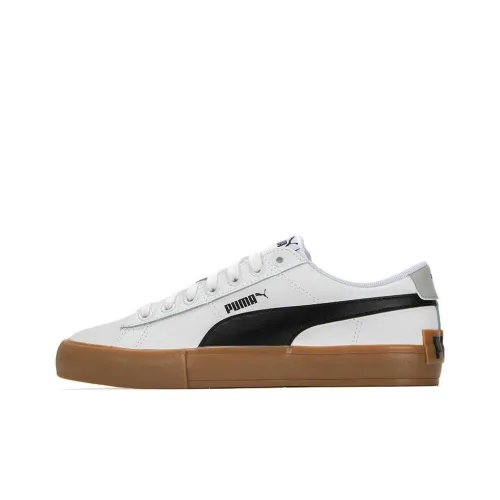 PUMA Bari Casual Low Топ Кроссовки для скейтбординга Унисекс Бежево-коричневый