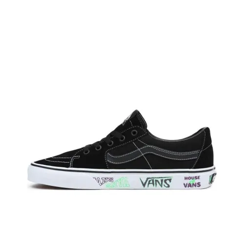 Vans SK8 LOW Топ Скейтборд Кроссовки Унисекс Черный