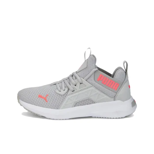 PUMA Softride Slip-Resistant Abrasion-Resistant Низкий Топ Беговые Кроссовки Женские Серый Розовый