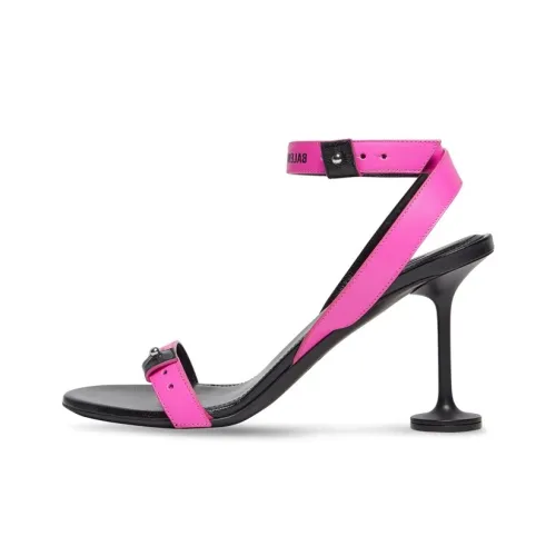 Balenciaga Afterhour One Ремешок Сандалии 9 см Женские Розовые