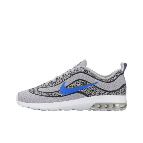 Nike Air Max Mercurial 98 Амортизация Низкий Топ Повседневная Обувь Мужская Серый Черный Синий