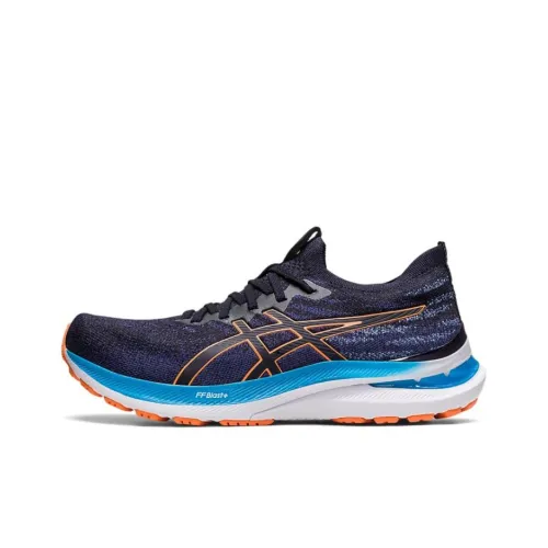 Asics Gel KAYANO 29 MK Устойчивый к истиранию Дышащие Низкие Кроссовки для Бега Синие Белые