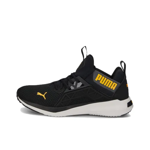 PUMA Softride Enzo NXT Low Топ Повседневная обувь Мужская Черный Золото