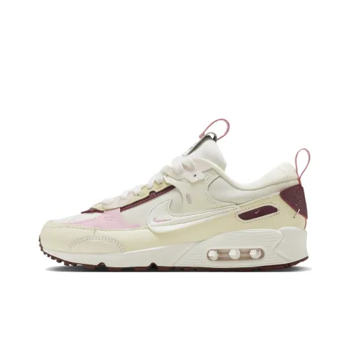 Nike Air Max 90 Low Топ Повседневный Женские Белые