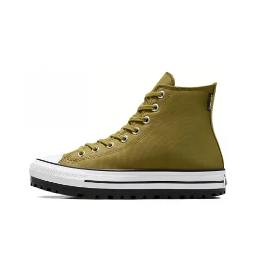 Converse Chuck Taylor All Star Городской Trek Устойчивый к истиранию Амортизаторы Высокие Кеды Унисекс Зеленый