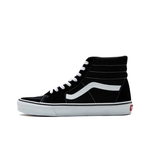 Vans SK8 Износостойкий и Легкий Высокий Топ Скейтборд Кроссовки Унисекс Черный