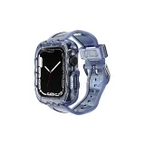 Прозрачный синий