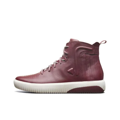 Skechers MARK NASON High Топ Скейтборд Кроссовки Мужские Бордовые