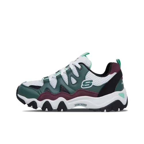 Skechers D'LITES Series Повседневный Низкий Топ Унисекс