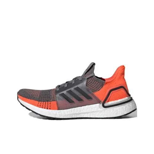 Adidas ULT Шокаблоки Противоскользящие Устойчивые к истиранию Низкий Топ Повседневные Беговые кроссовки Мужские Оранжевые