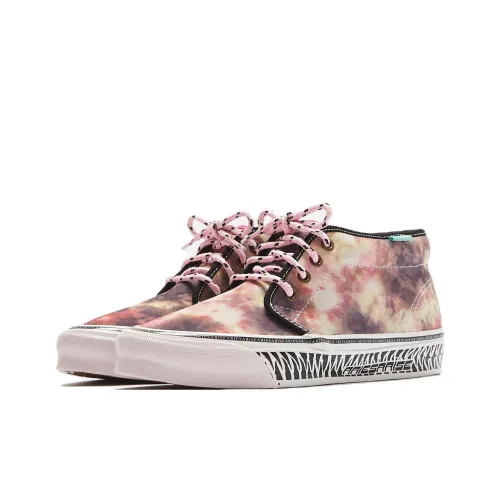 Aries x VANS Chukka MID Топ Скейтборд Кроссовки Унисекс Многоцветные